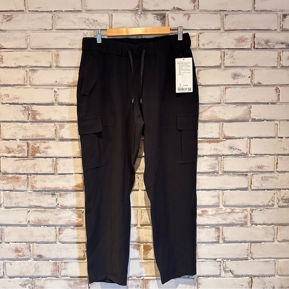 lululemon athletica Pants - Lululemon Ready Set Cargo pants black size 10 NEW